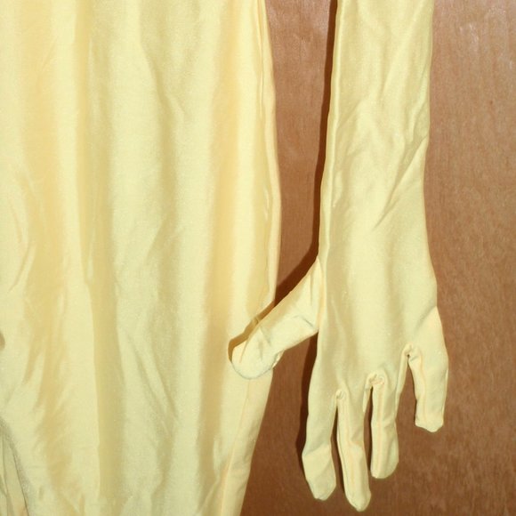 SUN YELLOW FLOWER UNITARD 2ND SKIN HALLOWEEN COSTUME ZENTAI ALTSKIN GIMPSUIT NEW - Picture 4 of 6